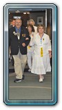 Mike Beard and Amy Miller - Opening Ceremony
